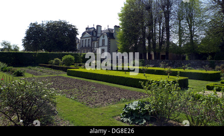 Gärten von le Montmarin, Pleurtuit, Bretagne, Frankreich Stockfoto