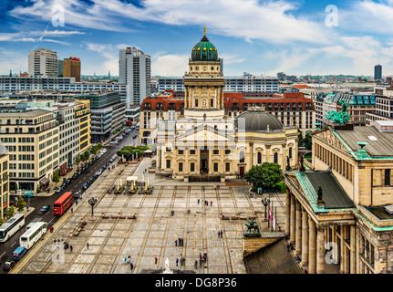 Am historischen Gendarmenmarkt Square in Berlin, Deutschland. Stockfoto