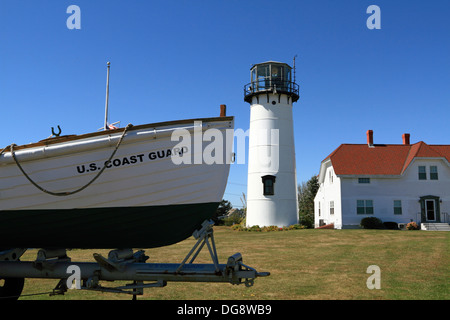 Chatham-Licht, Chatham, Cape Cod, Massachusetss, USA Stockfoto