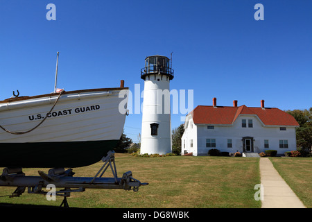 Chatham-Licht, Chatham, Cape Cod, Massachusetss, USA Stockfoto