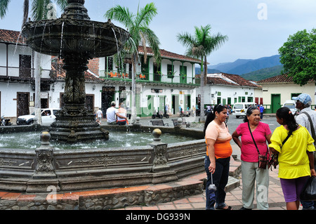 Parque Simon Bolivar in SANTA FE de ANTIOQUIA - Kolumbien Stockfoto