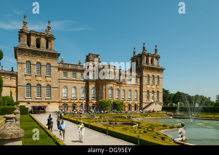 Wasser, Terrasse, Blenheim Palast, Woodstock, Oxfordshire, England Stockfoto