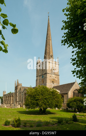 St John the Baptist Church, Burford, Oxfordshire, England Stockfoto