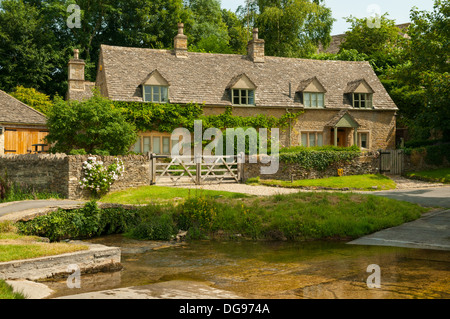 Fluss-Auge bei der oberen Schlachtung, Gloucestershire, England Stockfoto