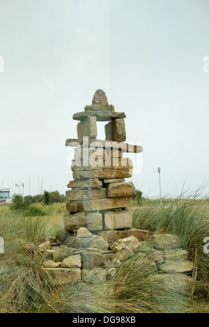 Kanadischen Kriegsdenkmal, Juno Beach Courseulles-Sur-La-Mer Stockfoto