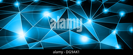 Abstraktes Vektor futuristische Abbildung eps10 Stockfoto