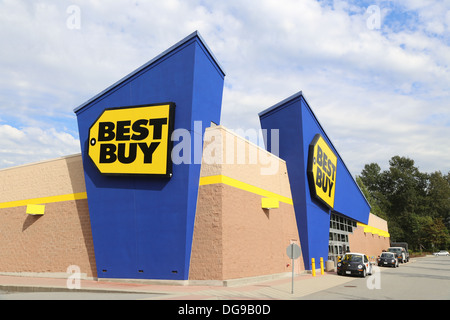 Best Buy-Elektronik-Geschäft in Coquitlam BC Kanada Stockfoto