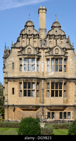 Trinity College Viereck am Haupteingang von Broad Street. Oxford University Press; England Stockfoto