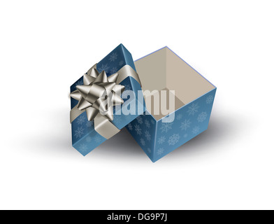 Offenen Geschenkbox. Vektor-Illustration. Stockfoto