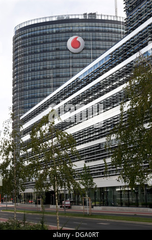 Die neue Vodafone-Zentrale in Düsseldorf, NRW, Deutschland. Stockfoto