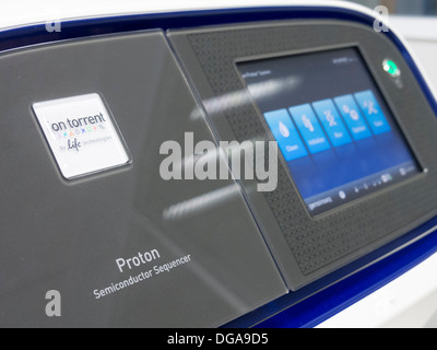 Proton Sequenzer Ion Torrent von Life Technologies Stockfoto