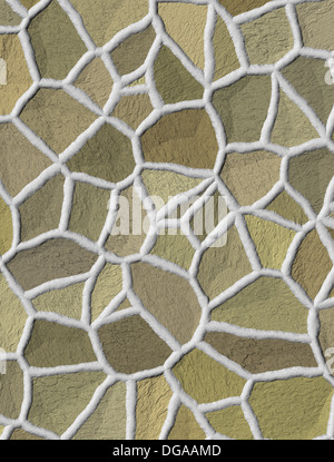 die Marmor-Stein-Mosaik-Textur Stockfoto