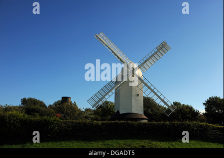 Jill Windmühle am Clayton auf South Downs Way Sussex UK Stockfoto