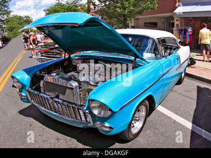 Oldtimer auf dem Display Sayville Long Island New York Stockfoto