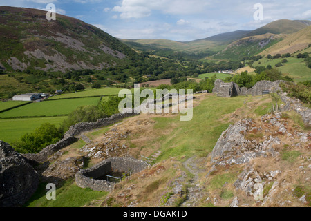 Castell Y Bere walisischen Fürsten Schloss in der Nähe von Abergynolwyn Dysynni Valley Gwynedd Snowdonia Mid Wales UK Stockfoto