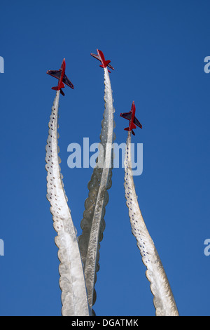 Jon Egging Gedenkstätte befindet sich im Osten Overcliff Drive, Bournemouth, Dorset, England, UK Stockfoto