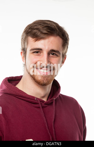 Fit junge männliche Model lässig gekleidet Stockfoto