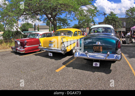 Oldtimer auf dem Display Sayville Long Island New York Stockfoto