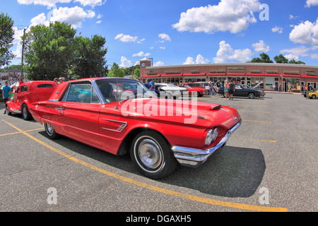 Oldtimer auf dem Display Sayville Long Island New York Stockfoto