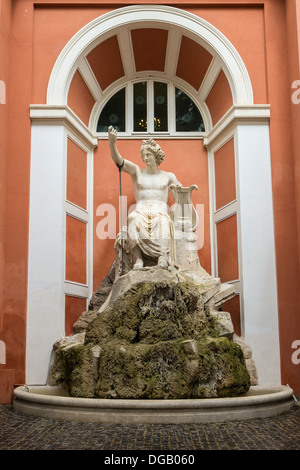 Statue des Apollo Citaredo im Palazzo Barberini in Rom, Italien Stockfoto