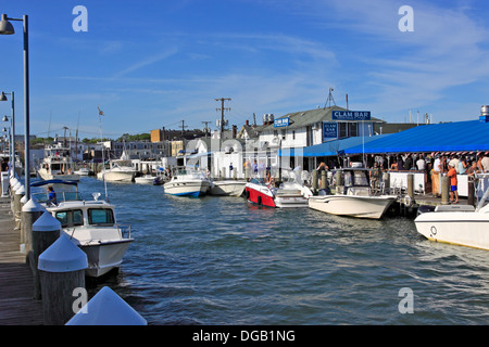 Greenport Hafen Long Island NewYork Stockfoto