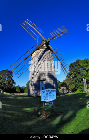 Die alten Haken Windmühle East Hampton Long Island New York Stockfoto