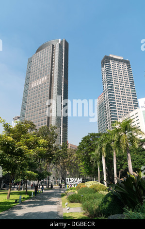 Philippine Stock Exchange Building, Manila - Philippinen - Bild. Stockfoto