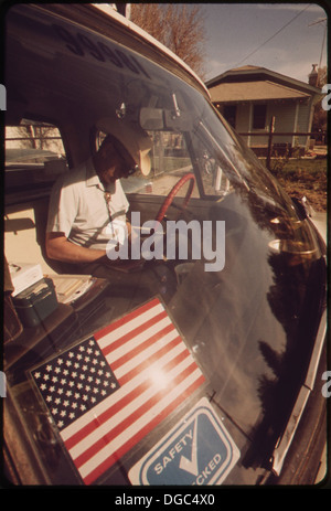 FRANK SCHILF VON EPA LAS VEGAS NATIONAL ENVIRONMENTAL RESEARCH CENTER MACHT SEINE MONATLICHE RUNDEN TLD... 548999 Stockfoto