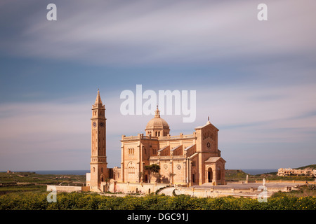 Nationaler Schrein der Heiligen Jungfrau von Ta' Pinu, Gozo, Malta Stockfoto