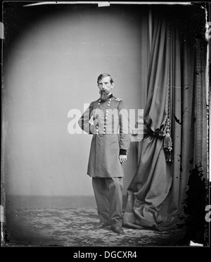 General Lew Wallace, ein bekannter Offizier der Union Army während des Amerikanischen Bürgerkriegs, ist vor allem für seinen Dienst in der Schlacht von Shiloh und seine Nachkriegsrolle als Gouverneur von New Mexico bekannt. Er war auch Autor und schrieb "Ben-Hur". Stockfoto