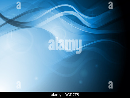 Abstrakte wellige Hintergrund. Vector Illustration Eps 10 Stockfoto
