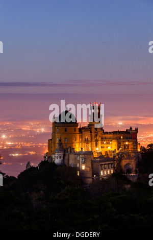 Die Pena Nationalpalast, Sintra, Portugal, Europa Stockfoto