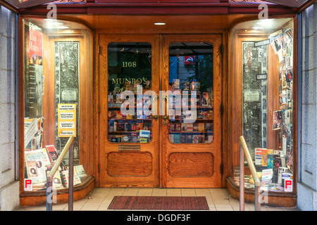 Munros Bücher Store in Victoria, BC; Von Alice Monroe und ihrem Ex-Mann eröffnet im Jahr 1963 Stockfoto