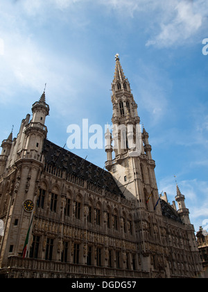 Hôtel de Ville de Bruxelles Stockfoto