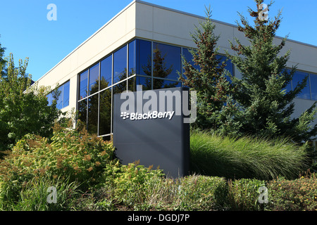 BlackBerry-Unternehmenszentrale in Waterloo, Ontario, Kanada Stockfoto