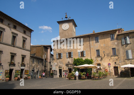 Stadtzentrum, Orvieto, in der Weinbau-Region Umbrien, Italien Stockfoto