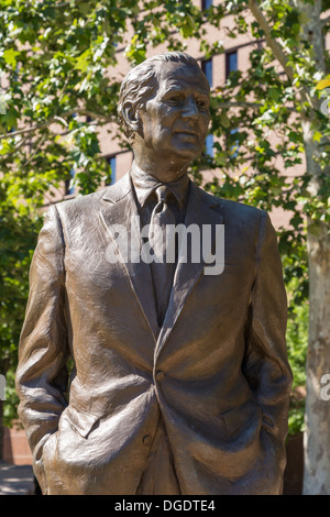 Statue von James A Baker Houston Texas Stockfoto