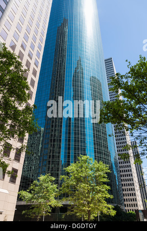 Bürogebäude auf Wells Fargo Plaza Houston Texas, USA Stockfoto