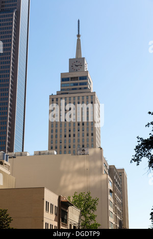 Mercantile National Bank Building Dallas Texas USA Stockfoto