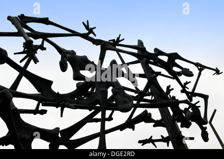 Deutschland, Bayern, Dachau, Kz-Gedenkstaette Memorial center Stockfoto