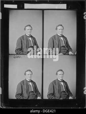 Ehrenwerte Lewis W. Ross, Ill 527596 Portrait Stockfoto