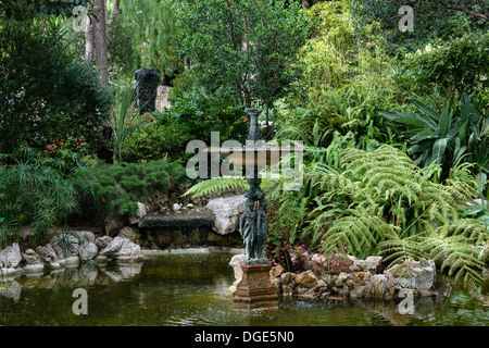 Jardins Saint-Martin in Monaco-Ville Stockfoto