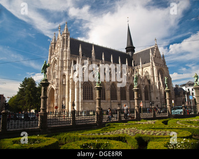 Notre Dame du Sablon Kirche Stockfoto