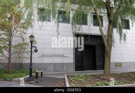 Jüdisches Museum im Battery Park Stockfoto