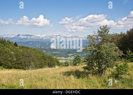 Regionalen Naturpark Vercors Landschaft - Rhône-Alpes, Frankreich Stockfoto