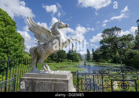 Powerscourt Haus und Garten, Wicklow, Irland Stockfoto