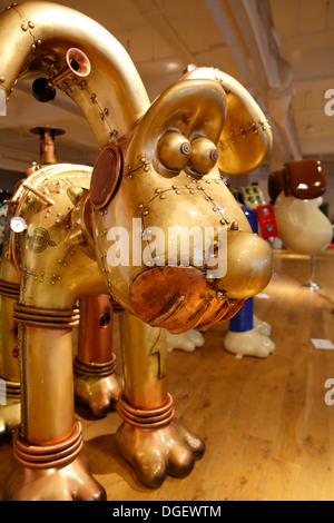 Gromit Unleashed Ausstellung - "Die größte Hundeausstellung auf der Erde" Stockfoto