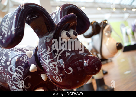 Gromit Unleashed Ausstellung - "Die größte Hundeausstellung auf der Erde" Stockfoto