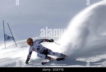Sölden, Österreich. 19. Oktober 2013. Ski Alpin OSV-Training für Männer. Bild zeigt Marcel Hirscher AUT Credit: Action Plus Sport/Alamy Live News Stockfoto