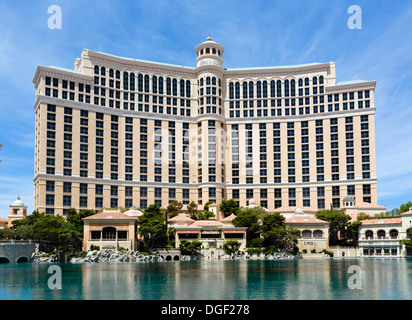 Bellagio Las Vegas Hotel &amp; Casino, Las Vegas Boulevard South (The Strip), Las Vegas, Nevada, USA Stockfoto